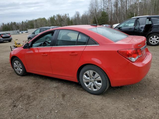 1G1PC5SB8F7279921 - 2015 CHEVROLET CRUZE LT RED photo 2