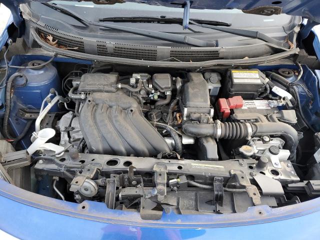 3N1CN7AP2GL915662 - 2016 NISSAN VERSA S BLUE photo 11