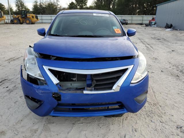 3N1CN7AP2GL915662 - 2016 NISSAN VERSA S BLUE photo 5