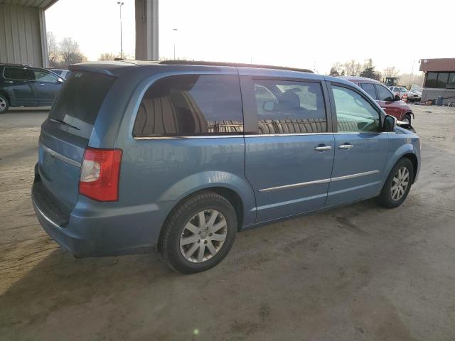 2C4RC1CGXCR209415 - 2012 CHRYSLER TOWN & COU TOURING L BLUE photo 3