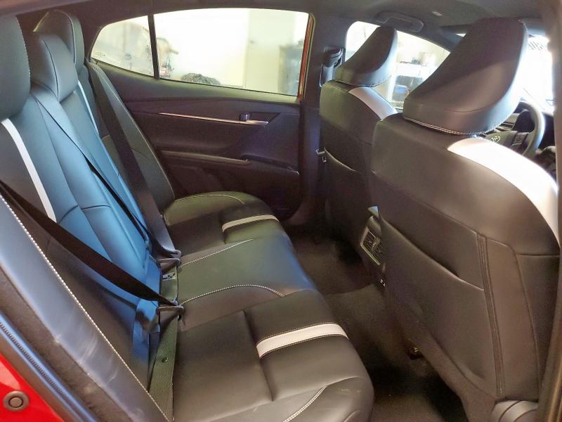 4T1DAACK7SU112688 - 2025 TOYOTA CAMRY XSE MAROON photo 10