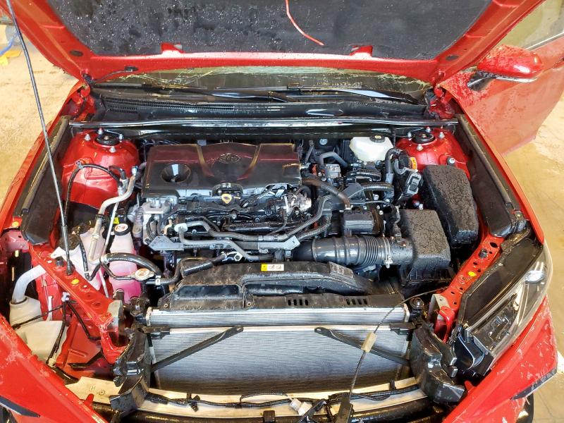 4T1DAACK7SU112688 - 2025 TOYOTA CAMRY XSE MAROON photo 11