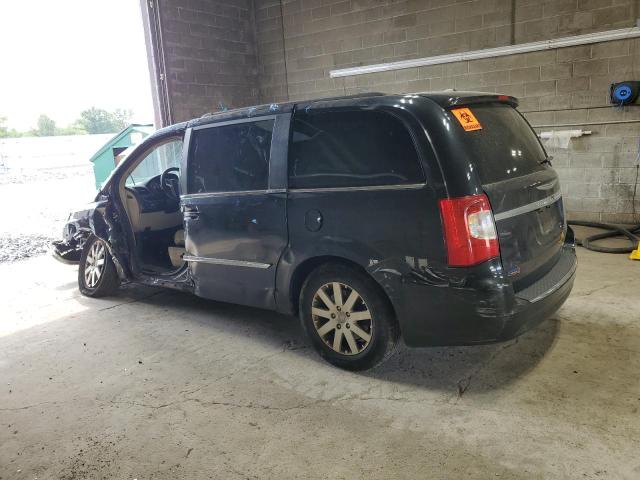 2C4RC1CG6CR134034 - 2012 CHRYSLER TOWN & COU TOURING L BLACK photo 2