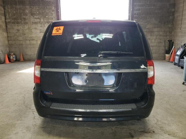 2C4RC1CG6CR134034 - 2012 CHRYSLER TOWN & COU TOURING L BLACK photo 6