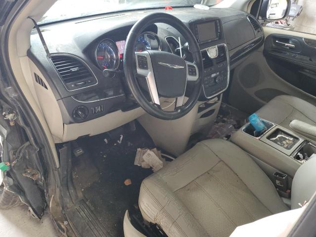 2C4RC1CG6CR134034 - 2012 CHRYSLER TOWN & COU TOURING L BLACK photo 8