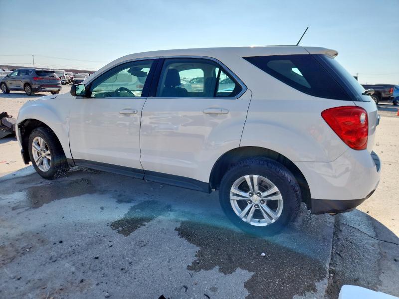 1GNALAEK5EZ124979 - 2014 CHEVROLET EQUINOX LS WHITE photo 2