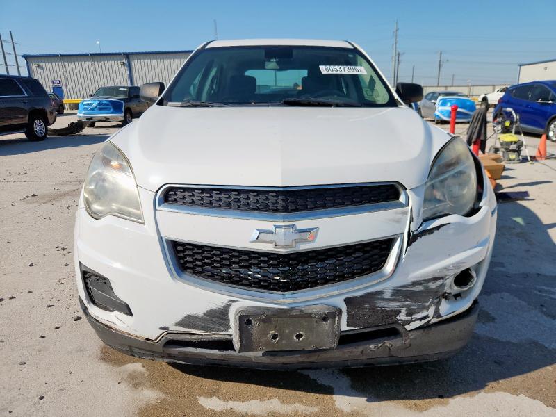 1GNALAEK5EZ124979 - 2014 CHEVROLET EQUINOX LS WHITE photo 5