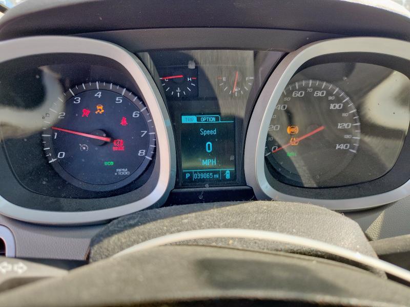 1GNALAEK5EZ124979 - 2014 CHEVROLET EQUINOX LS WHITE photo 9