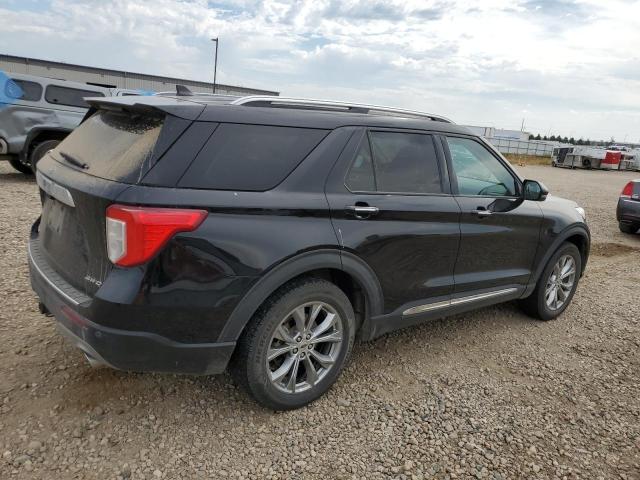 1FMSK8FH6MGA24231 - 2021 FORD EXPLORER LIMITED BLACK photo 3