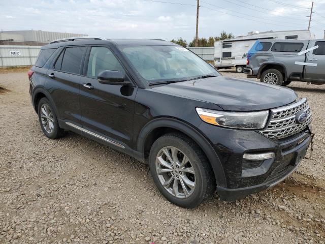 1FMSK8FH6MGA24231 - 2021 FORD EXPLORER LIMITED BLACK photo 4