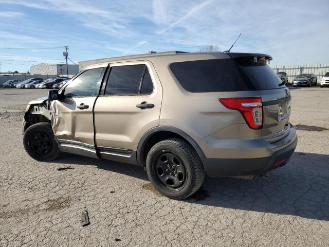 1FM5K8AR6EGA45014 - 2014 FORD EXPLORER POLICE INTERCEPTOR GOLD photo 2