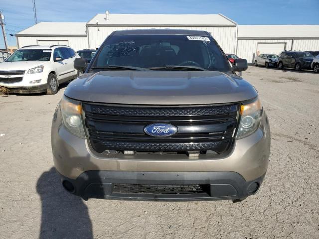 1FM5K8AR6EGA45014 - 2014 FORD EXPLORER POLICE INTERCEPTOR GOLD photo 5