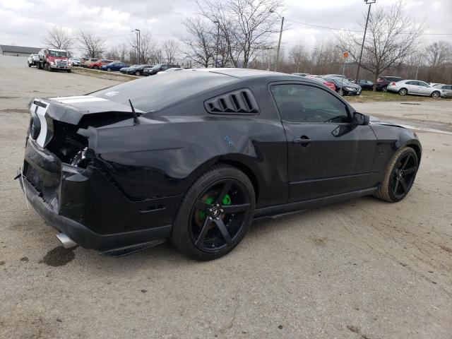 1ZVBP8AM6C5277874 - 2012 FORD MUSTANG BLACK photo 3