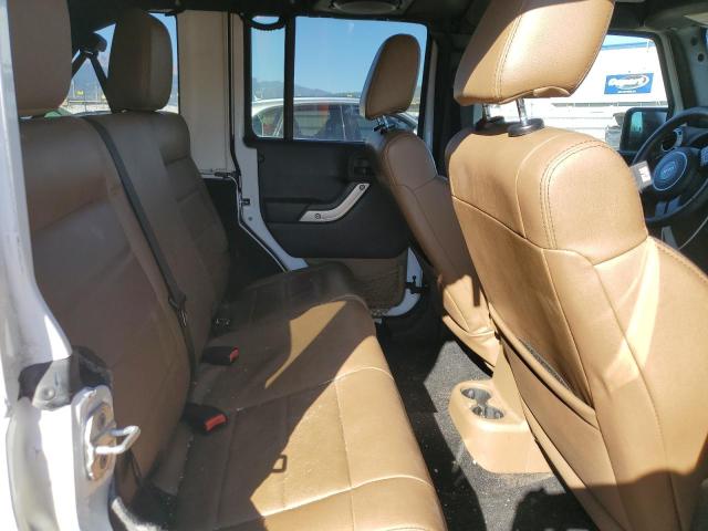 1C4HJWEGXCL199876 - 2012 JEEP WRANGLER U SAHARA Սպիտակ լուսանկար 11