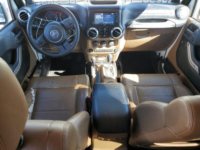 1C4HJWEGXCL199876 - 2012 JEEP WRANGLER U SAHARA Սպիտակ լուսանկար 8