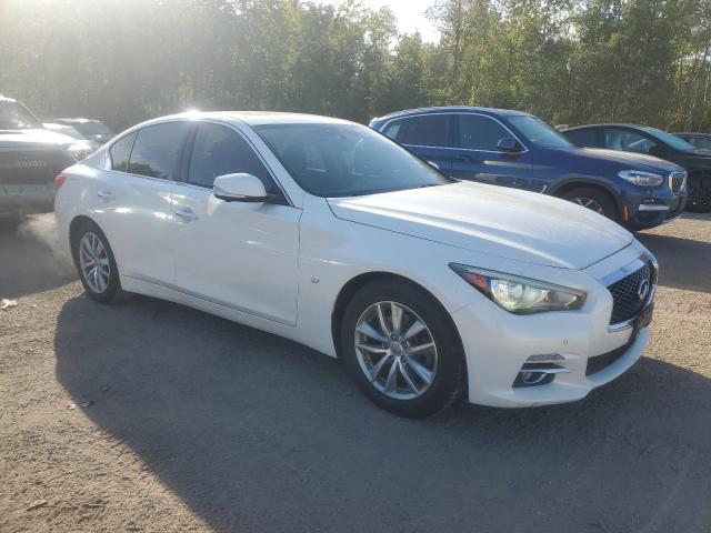 JN1BV7AR1FM390630 - 2015 INFINITI Q50 BASE თეთრი ფოტო 4