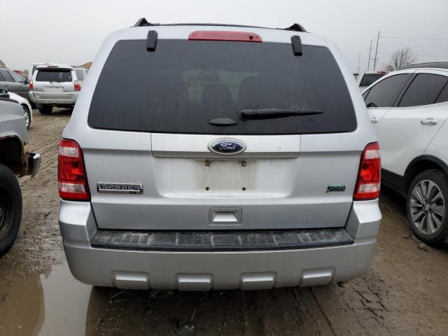 1FMCU0DG4CKA28302 - 2012 FORD ESCAPE XLT SILVER photo 6