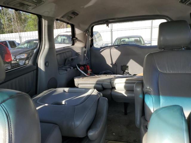 5TDYK4CC7AS322000 - 2010 TOYOTA SIENNA XLE GRAY photo 10