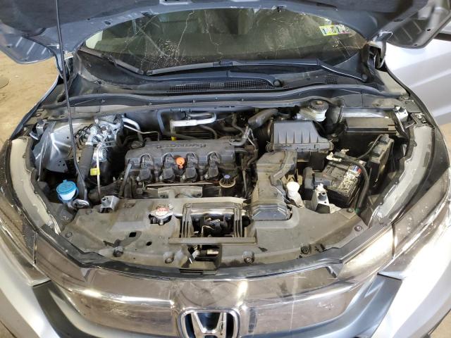 3CZRU6H52NM735009 - 2022 HONDA HR-V EX GRAY photo 12