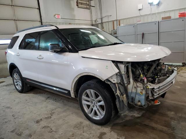 1FM5K8D84KGA46466 - 2019 FORD EXPLORER XLT WHITE photo 4