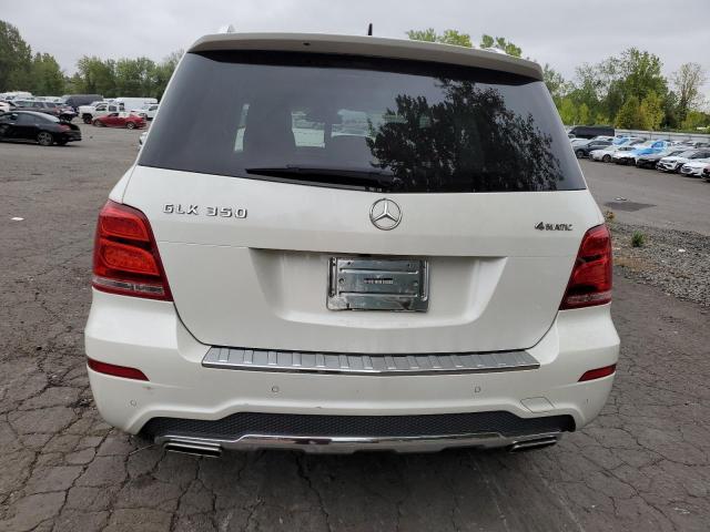 WDCGG8JB0FG360551 - 2015 MERCEDES-BENZ GLK 350 4MATIC WHITE photo 6