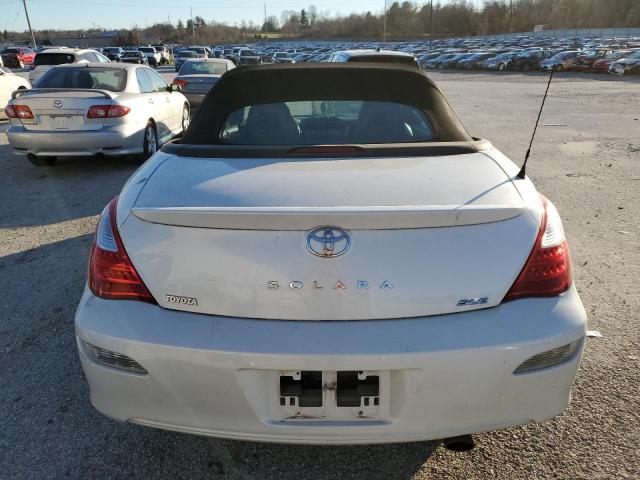 4T1FA38P27U108807 - 2007 TOYOTA CAMRY SOLA SE WHITE photo 6