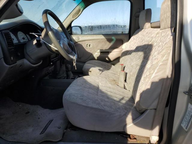 5TEPM62N72Z103014 - 2002 TOYOTA TACOMA SILVER photo 7