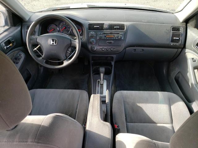 2HGES16545H596730 - 2005 HONDA CIVIC LX GRAY photo 8