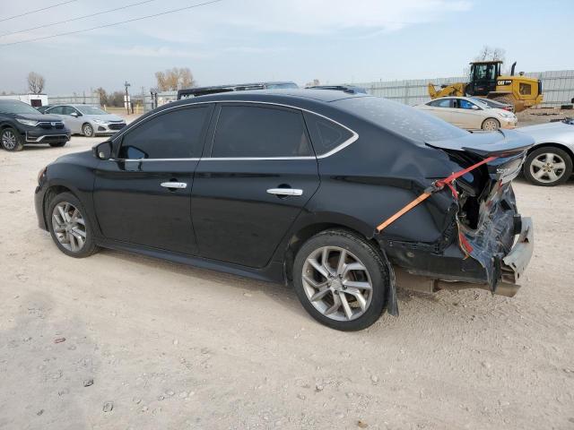 3N1AB7APXDL721361 - 2013 NISSAN SENTRA S BLACK photo 2