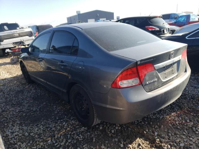 19XFA1F52BE036685 - 2011 HONDA CIVIC LX GRAY photo 2