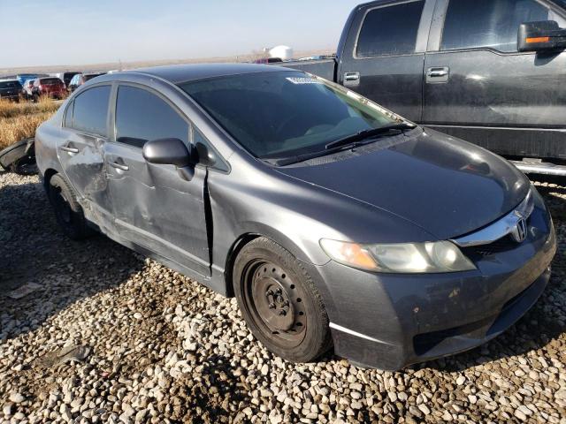 19XFA1F52BE036685 - 2011 HONDA CIVIC LX GRAY photo 4