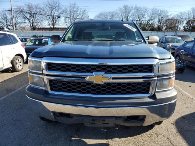 1GCVKPEC3EZ160534 - 2014 CHEVROLET SILVERADO K1500 GRAY photo 5