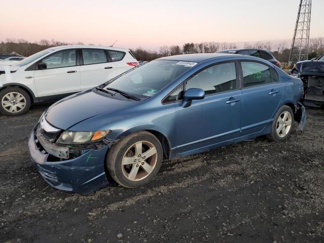 19XFA1F67AE087073 - 2010 HONDA CIVIC LX-S BLUE photo 1