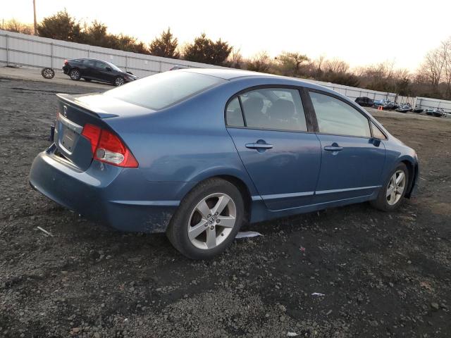 19XFA1F67AE087073 - 2010 HONDA CIVIC LX-S Bleu photo 3