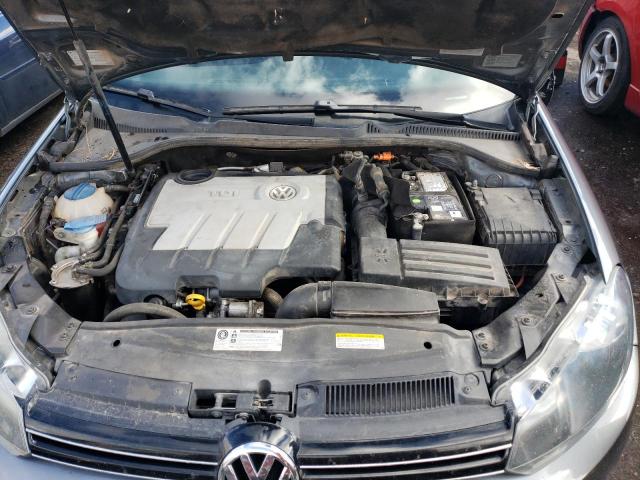 3VWML7AJ8EM624526 - 2014 VOLKSWAGEN JETTA TDI SILVER photo 12