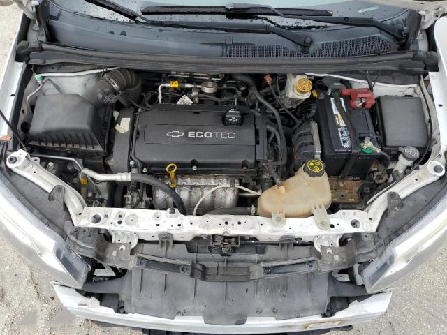 1G1JD5SHXH4138392 - 2017 CHEVROLET SONIC LT WHITE photo 11