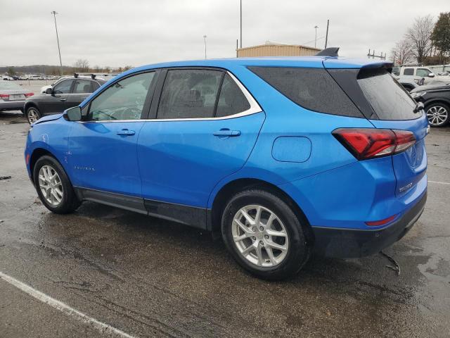 3GNAXKEGXRS106020 - 2024 CHEVROLET EQUINOX LT BLUE photo 2