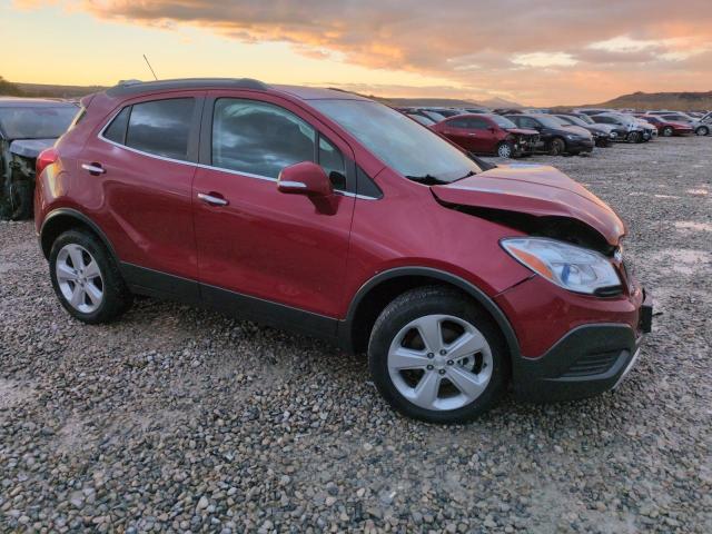 KL4CJESB6GB653821 - 2016 BUICK ENCORE RED photo 4