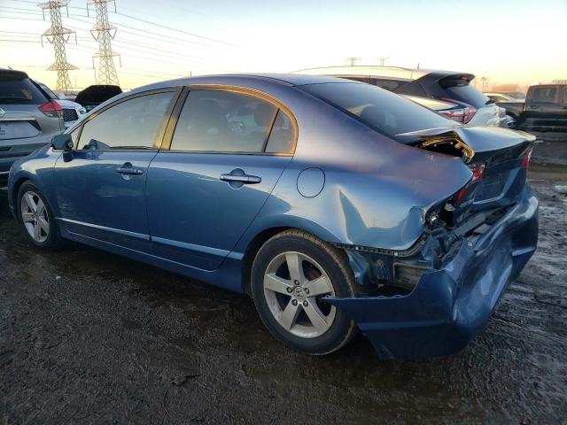 1HGFA16558L112191 - 2008 HONDA CIVIC LX BLUE photo 2