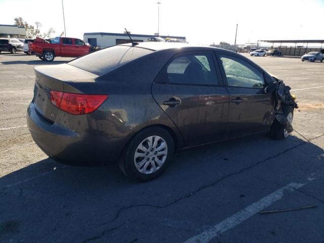 KNAFU4A25A5881284 - 2010 KIA FORTE EX BROWN photo 3