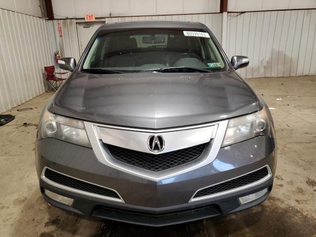 2HNYD2H26AH515570 - 2010 ACURA MDX GRAY photo 5