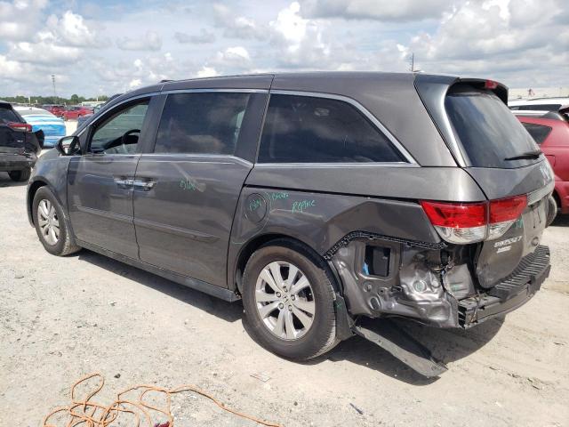 5FNRL5H62GB059664 - 2016 HONDA ODYSSEY EXL GRAY photo 2