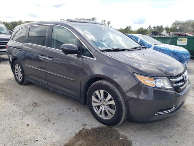 5FNRL5H62GB059664 - 2016 HONDA ODYSSEY EXL GRAY photo 4