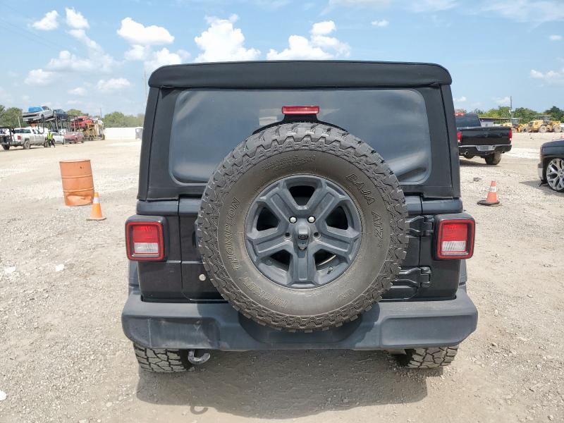 1C4HJXDN1LW226919 - 2020 JEEP WRANGLER U SPORT შავი ფოტო 6