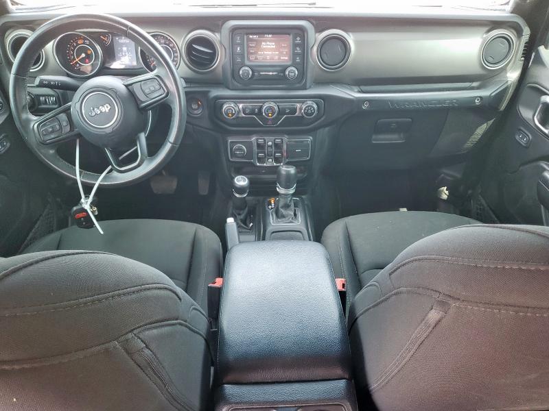 1C4HJXDN1LW226919 - 2020 JEEP WRANGLER U SPORT შავი ფოტო 8