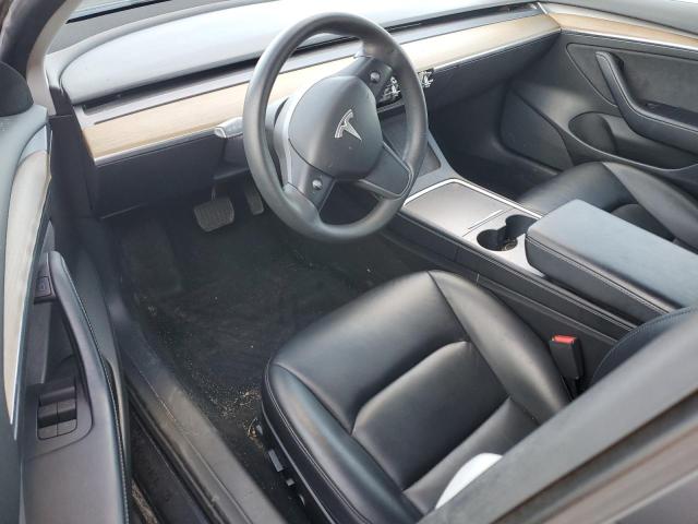 5YJ3E1EA6MF098108 - 2021 TESLA MODEL 3 GRAY photo 8