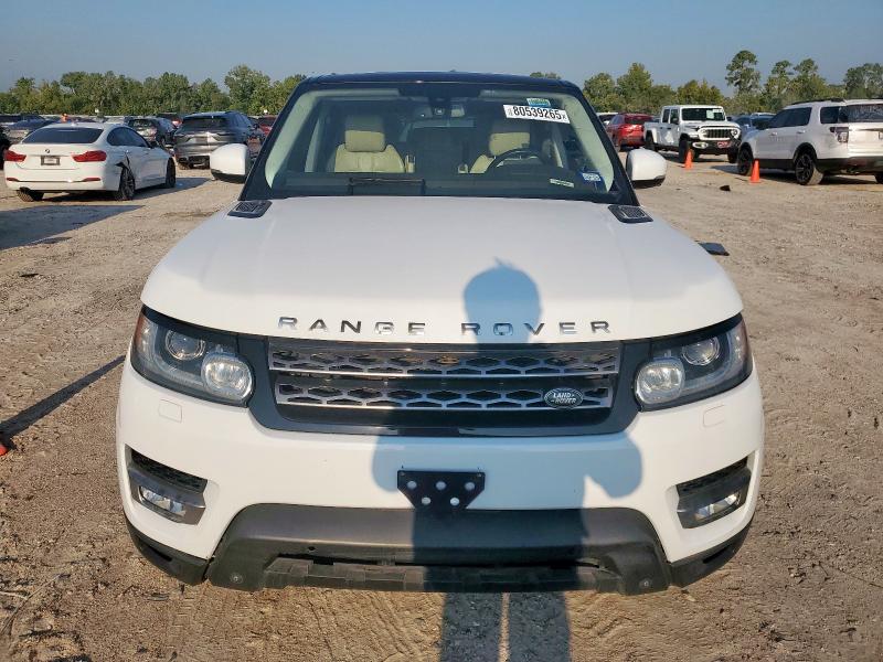SALWR2WF3EA372739 - 2014 LAND ROVER RANGE ROVE HSE WHITE photo 5