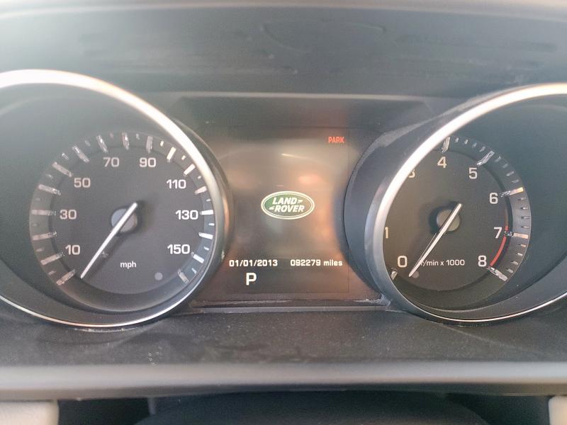 SALWR2WF3EA372739 - 2014 LAND ROVER RANGE ROVE HSE WHITE photo 9