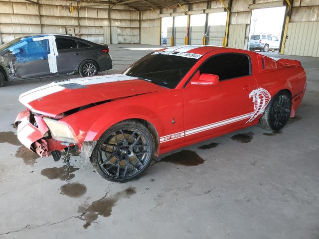 1ZVHT88S475249362 - 2007 FORD SHELBY SHELBY GT500 RED photo 1