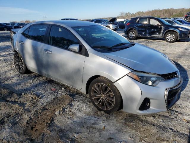 2T1BURHEXEC116479 - 2014 TOYOTA COROLLA L SILVER photo 4